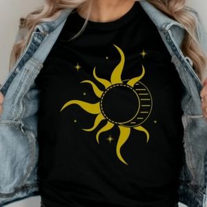 Sun and moon tshirt